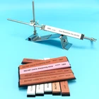 Точильный камень с фиксированным углом, точильный камень, белый корундовый масляный камень, для ежедневной заточки, коррекция режущей кромки