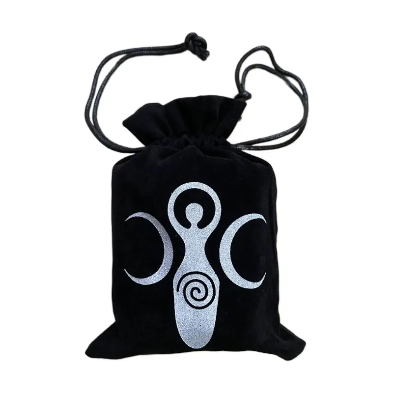 

13x18cm Tarot Brand Special Flannel Card Storage Bag Jewelry Toy Home Drawstring Package Y4UB