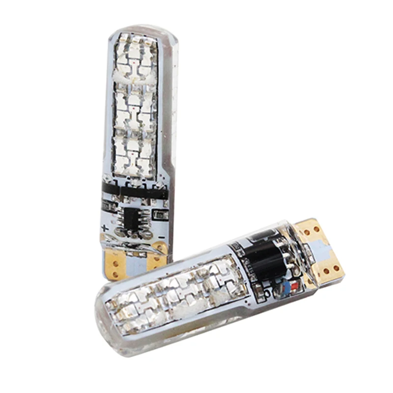 Haoyuehao 2pcs T10 6 SMD RGB LED Car Lamp Suit with Remote Controller(without battery) Signal Clearance Width Parking Light | Автомобили и