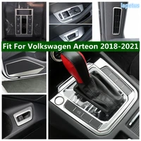car door stereo speaker gear position panel roof reading lamp cover trim silver interior for volkswagen arteon 2018 2021
