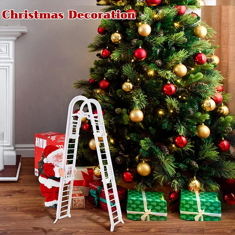 

2022 New Year Christmas Santa Claus Electric Music Box Christmas Tree Ornaments Ornaments Children's Toy Gifts Decorations
