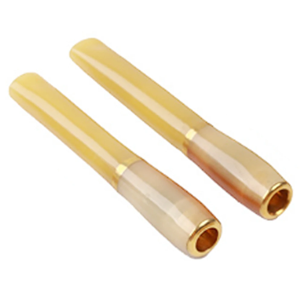 2 шт. рога фильтр сигарет держатель курительные трубки дыма табак трубка для