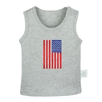 american flag vintage usa flag sexy lips buck off design newborn baby tank tops toddler vest sleeveless infant cotton clothes