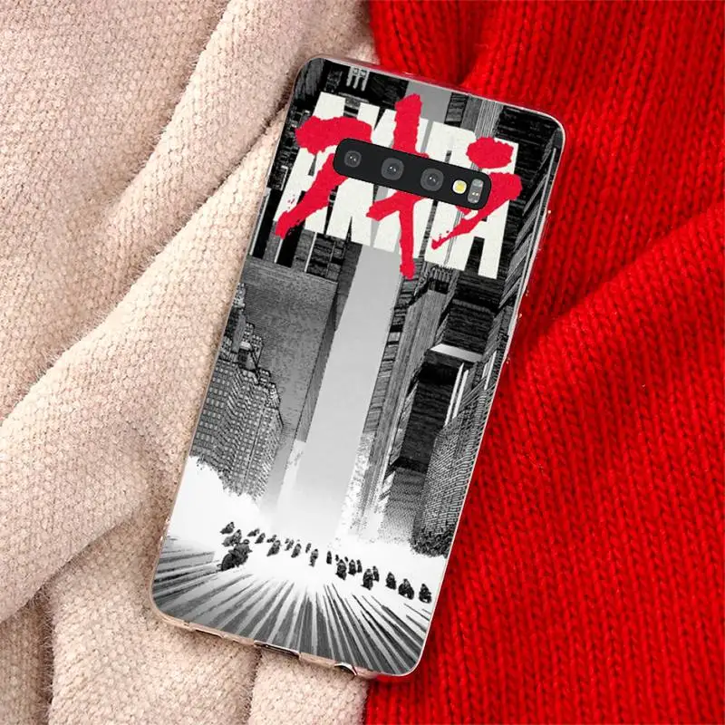 

Japanese Anime AKIRA Phone Case Transparent for Samsung A71 S9 10 20 HUAWEI p30 40 honor 10i 8x xiaomi note 8 Pro 10t 11