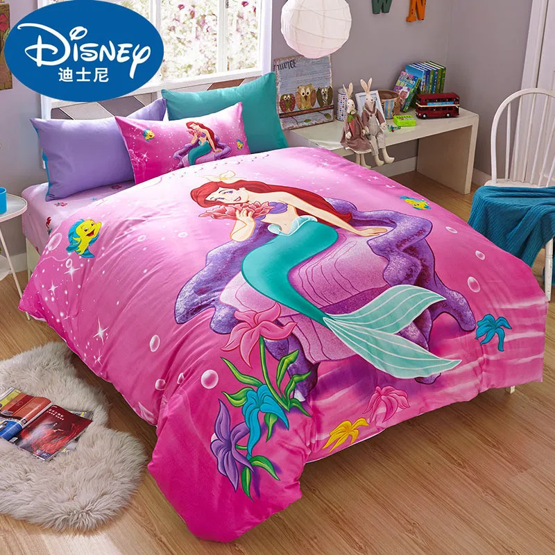Комплект постельного белья из 3/4 предметов для девочек 100% хлопка|Комплекты белья|