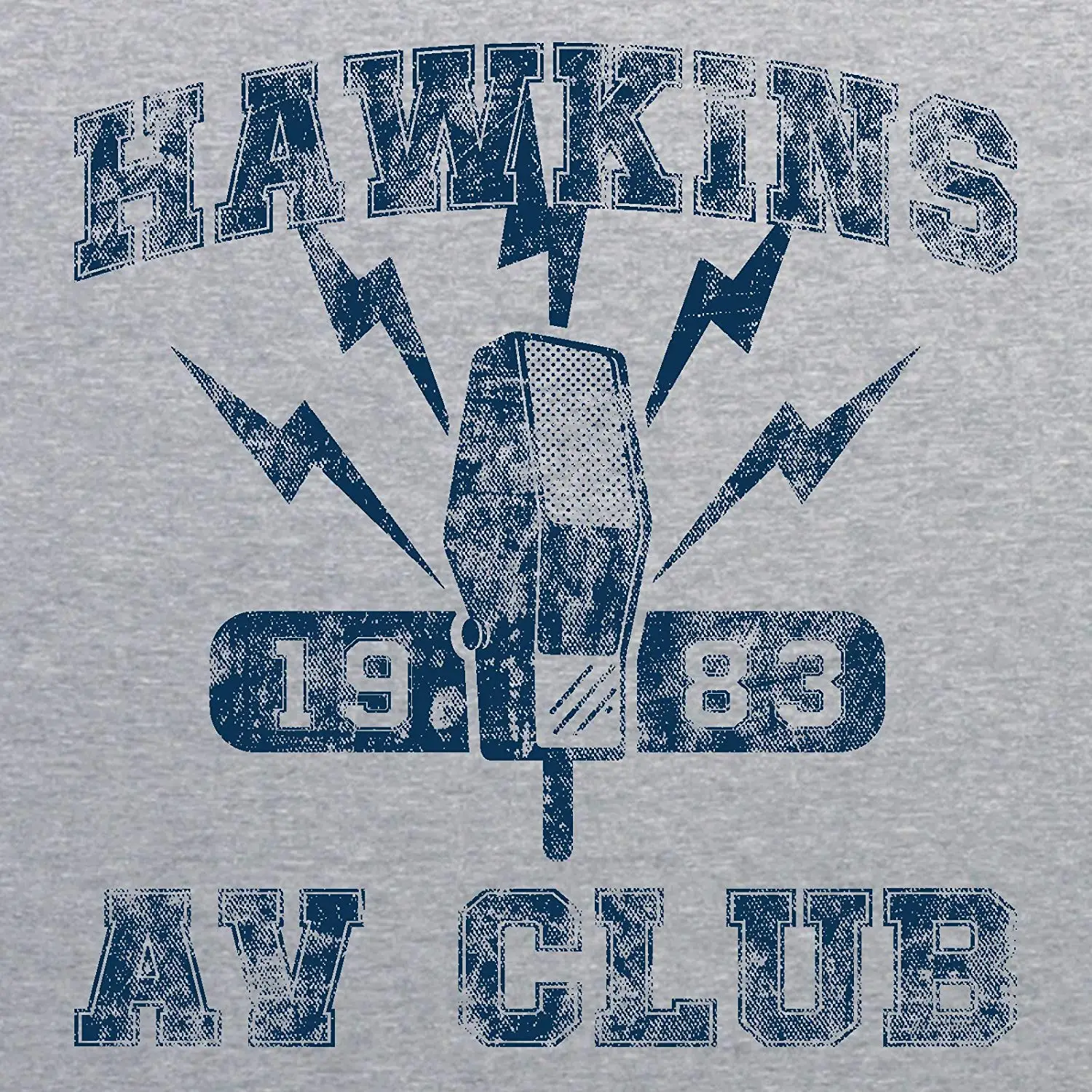 Hawkins Middle School A.v. Club - Stranger Of Things Vintage 80s Tv Show T Shirt Men Cool Tees Tops | Мужская одежда