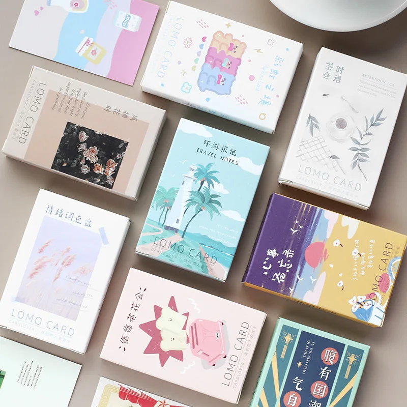 Коллекция карт Lomo с надписью серия Rainbow креативный Подарочный мини-грузовик 8- |