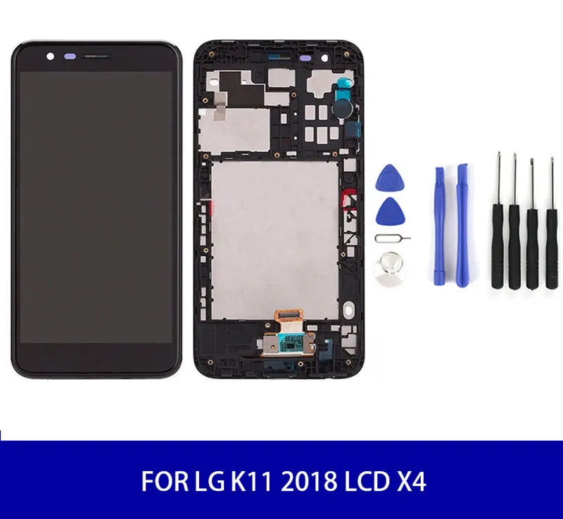 Для LG K11 Lcd X4 Lcd дисплей сенсорный экран панель дигитайзер сборка экран Запасные части 1280*720