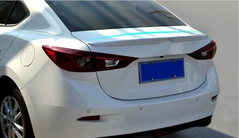 ABS спойлер краски для Mazda 3 Axela Sierra 2014 2015 2016 2017|Спойлеры и крылья| |