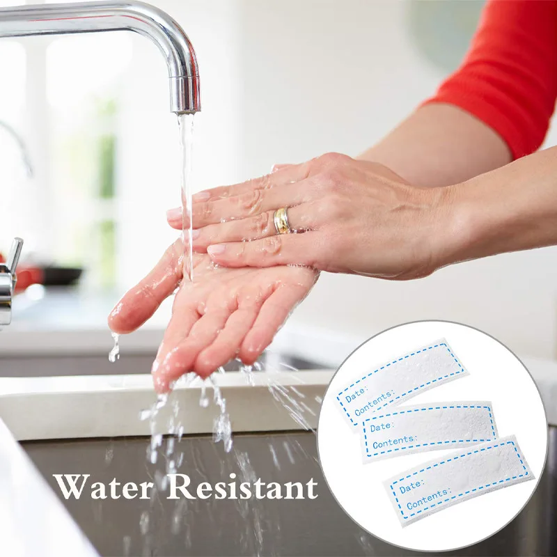 125 этикеток/рулон этикеток для хранения еды съемные Замороженные наклейки