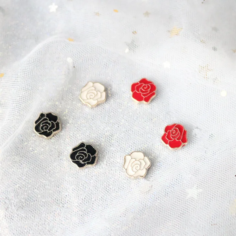 100 шт. акриловые бусины с цветами из страз аксессуар &quotсделай сам&quot Камелия