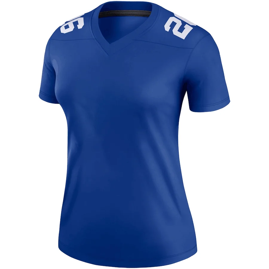 

2021 Giants Women's Fans Rugby Jerseys Saquon Barkley Lawrence Taylor Sports Fans American Football New York Jersey T-Shirts