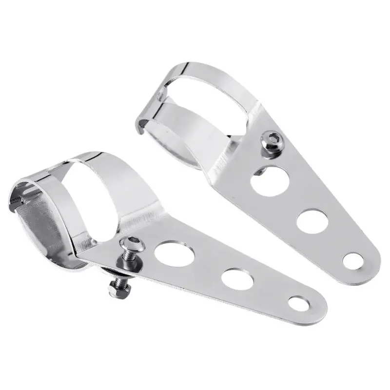 Мотоциклетный Универсальный кронштейн для фары для Honda Kawasaki Harley Боббер, Рейсер KZ1000 1100 KZ550 KZ650 35 мм-43 мм вилка