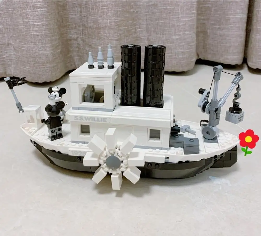 21317 строительные блоки игрушки для детей модель подарка рождественский подарок