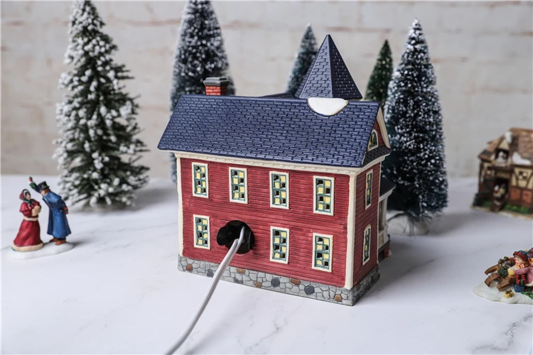 Рождественские фарфоровые украшения в викторианском стиле семейства