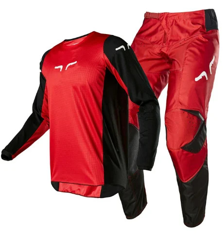 2020 красный гоночный костюм для мотоциклистов и мотокроссов 180 Prix комплект