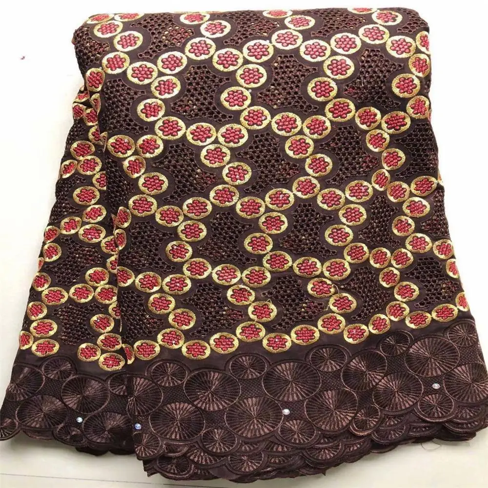Швейцарская вуаль кружева в Швейцарии вышивка африканская сухая кружевная ткань