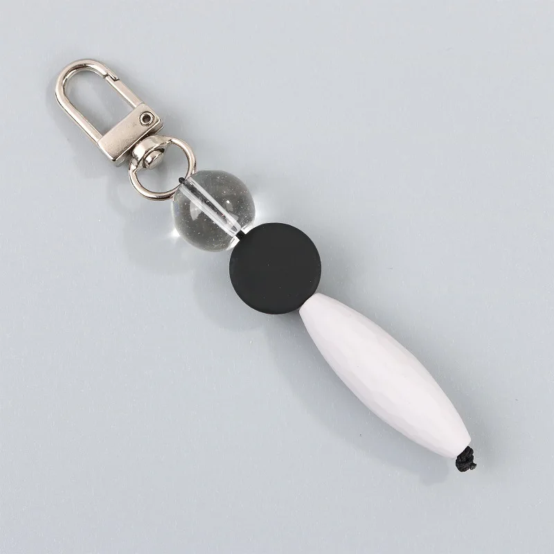 2020 НОВЫЕ геометрические деревянные бусины ручной работы брелок Радуга