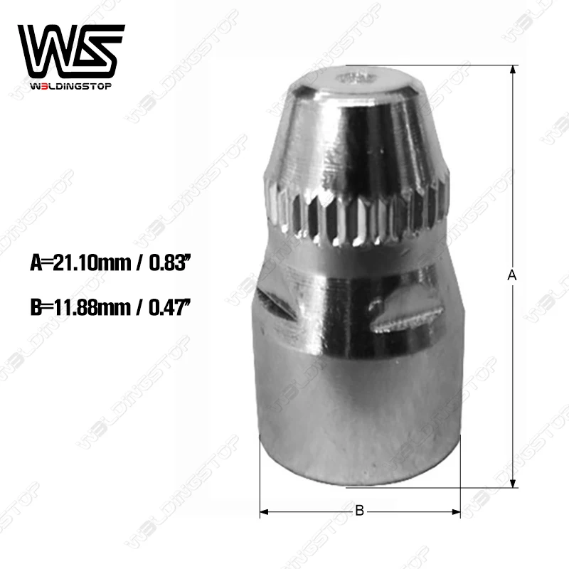 Плазменный резак P80 расходные материалы гафний электрод и наконечники сопла 1 мм