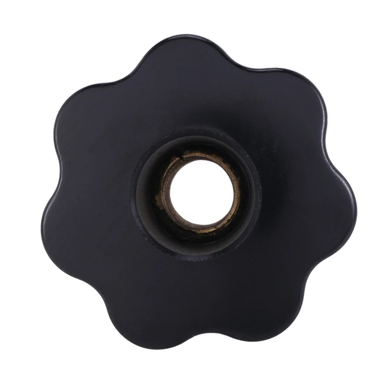 M10 10mm Dia Thread Black Plastic Star Head Clamping Knob Grip | Компьютеры и офис