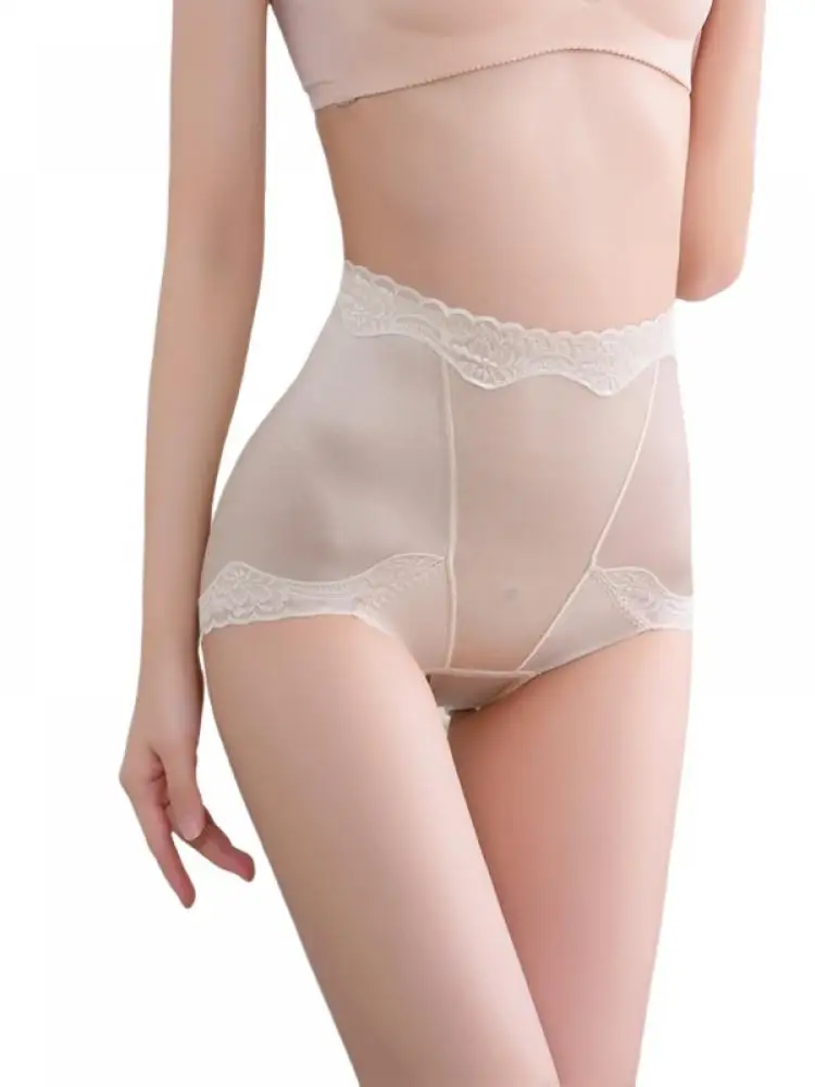 

Medium Waist Shaper Panties Sexy Lace Body Control Shaper Panties Women Stamped Hip Thin Shapewear Sexy Lace Waist Trainer