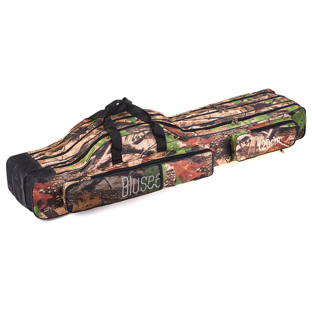 Blusea 120 см/150 см трехслойная Рыболовная Сумка портативная складная рыболовная