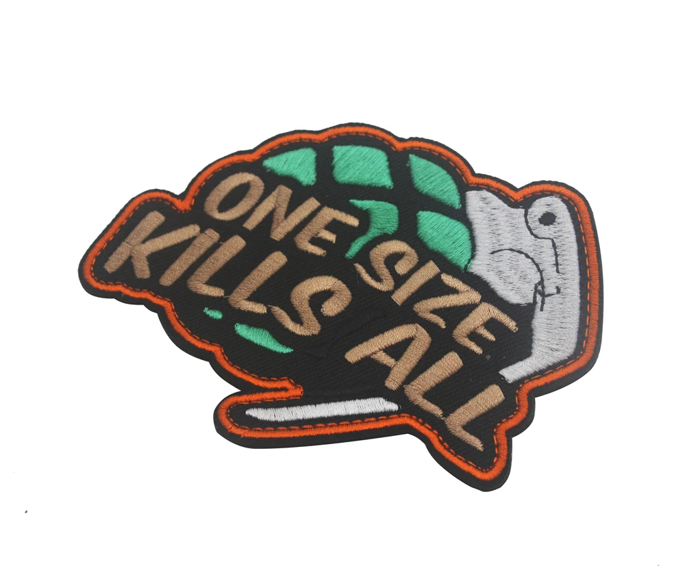 Один размер убивает все ПВХ Embrodiery патч нарукавная нашивка армии США военный