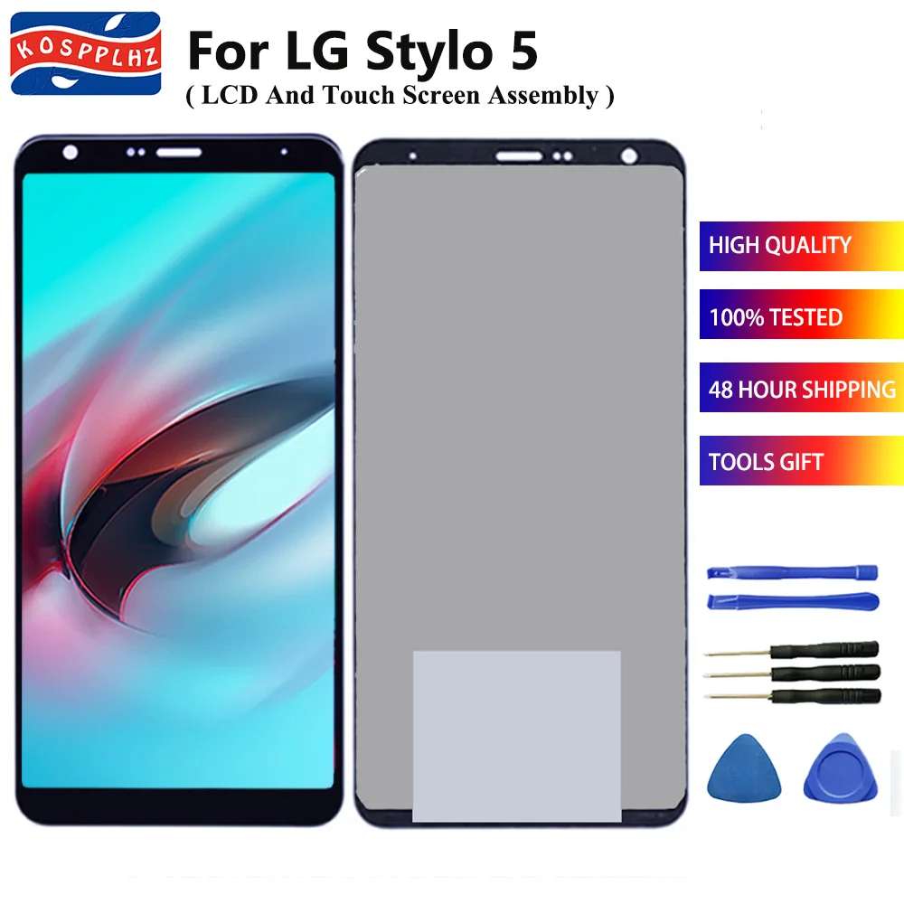 ЖК дисплей KOSPPLHZ для LG Stylo 5 Q720 LMQ720MS LMQ720TSW Q720CS сенсорный экран в сборе дигитайзер
