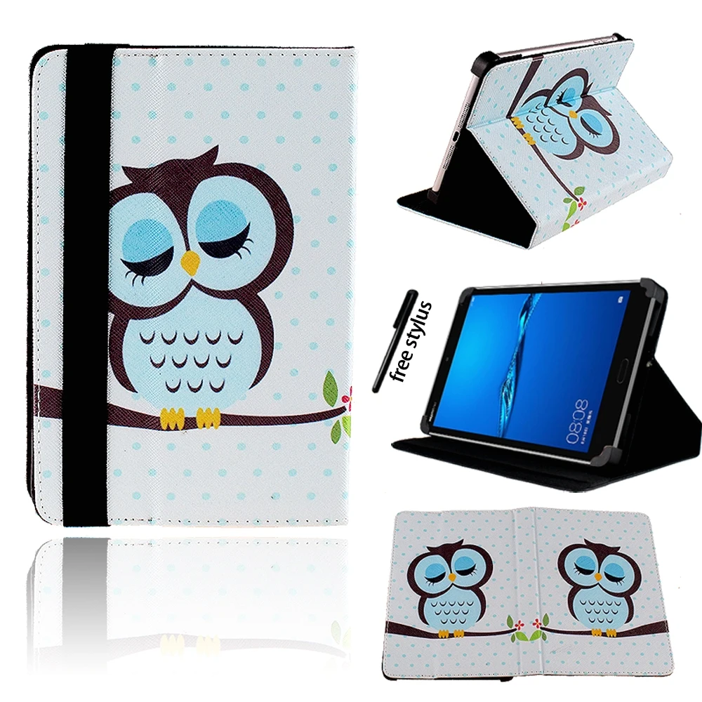

Shockproof Folio Leather Stand Case Cover for 8" / 10" Huawei Honor Pad Tablet Durable Protective Case + Stylus