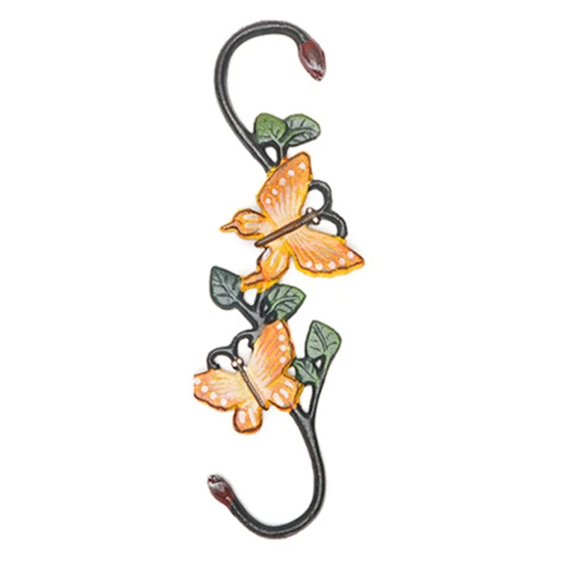 

Bird Feeder Hanger Metal Plant Hanger Hummingbird Butterfly Design Heavy Duty S Hook Hanging Plants Wind Chimes Lanterns