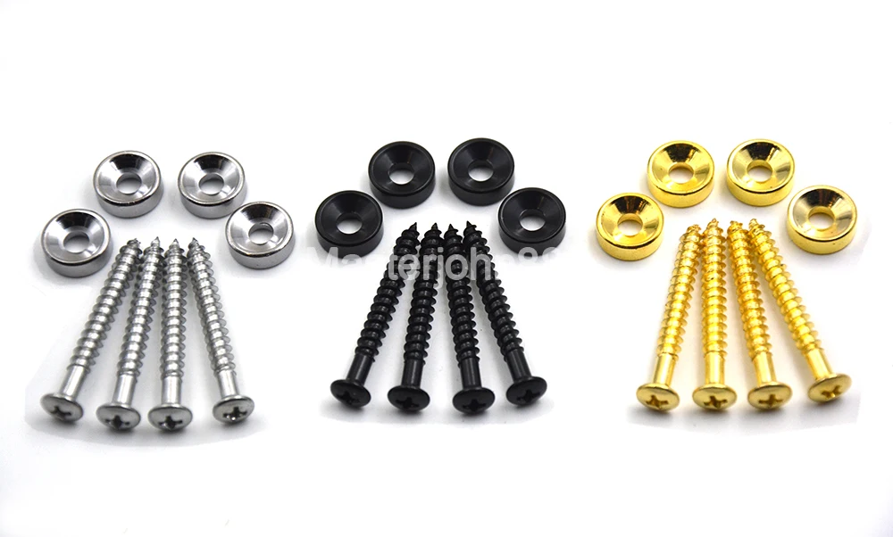 4 шт./комплект винты и втулки для гитары|Детали аксессуары гитар| |