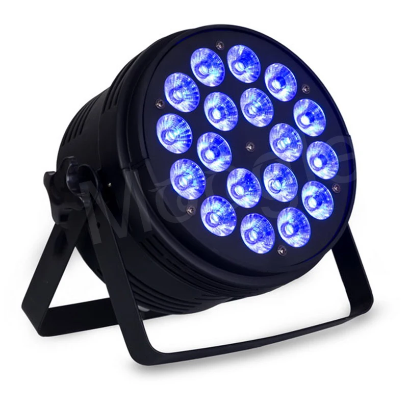 

Hot sale factory price 6in1 rgbwauv 18w 18pcs led par light with CE and Rohs