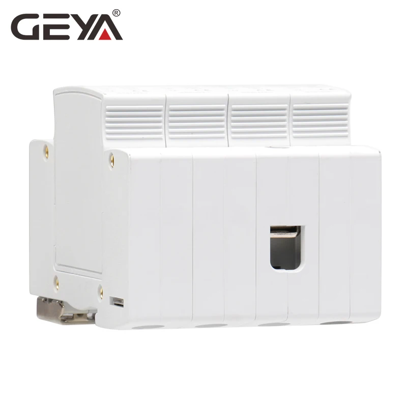 GEYA 3P + N AC сглаживатель перепадов напряжения Din Rail 4 полюсный автоматический AC275V 400V