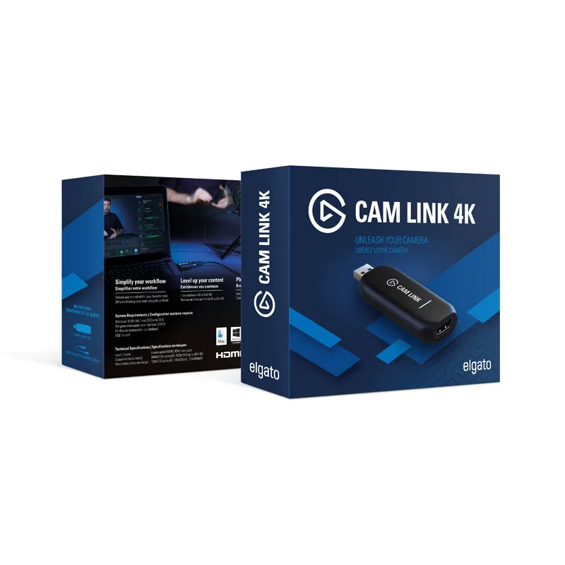 

5pcs Elgato Camlink 4K Icatu SLR Camera DV Live USB Capture Card Phone YY