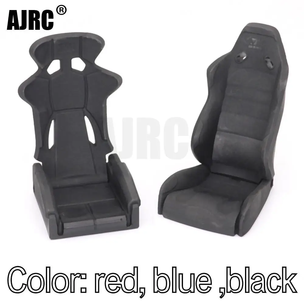 

Black/red/blue simulated driver's seat, suitable for 1:10 RC tracked axial SCX10 90046 WRAITH RR10 TRX4 TRX6 D90 D110