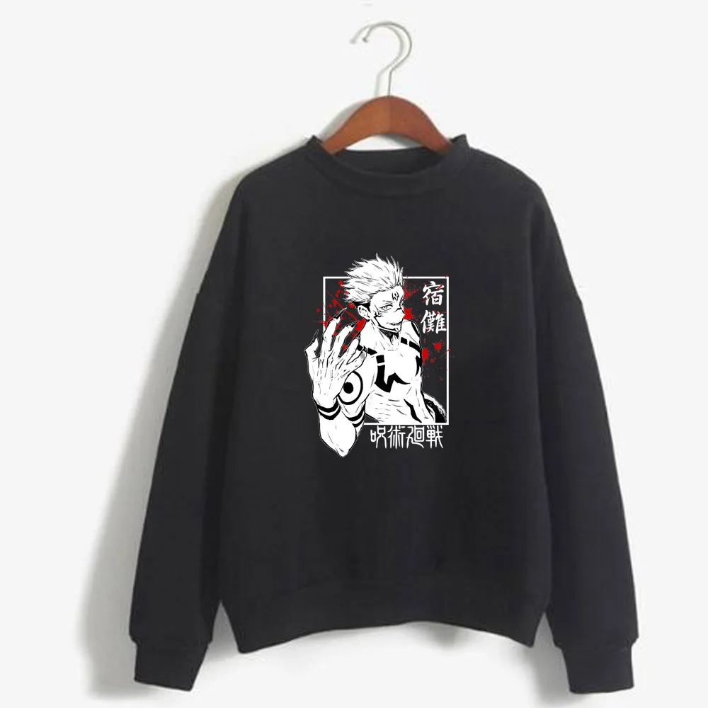 

Jujutsu Kaisen Sweatshirt Autumn Long Sleeve Top Unisex Loose Sweatshirt