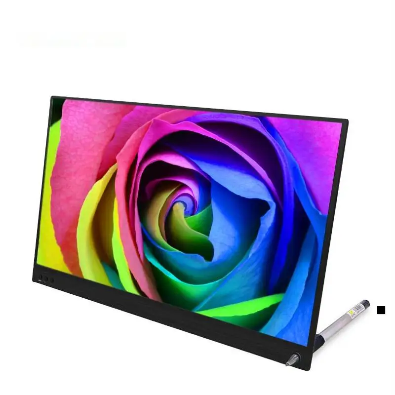 Недорогой игровой монитор с сенсорным экраном 15 6 дюйма HDR IPS 1080P USB C HDMI-совместимый