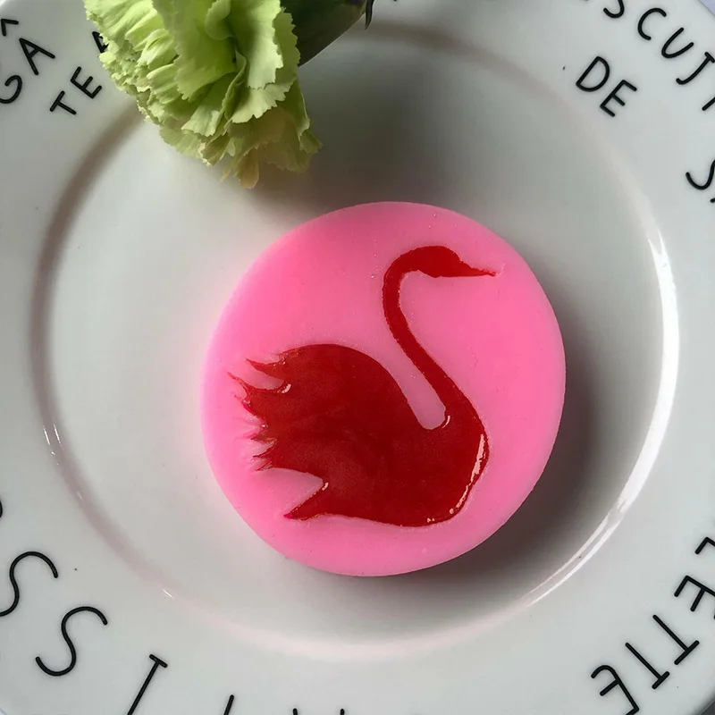 

Beautiful Swan Silicone Mold Mobile Phone mould XGY-19