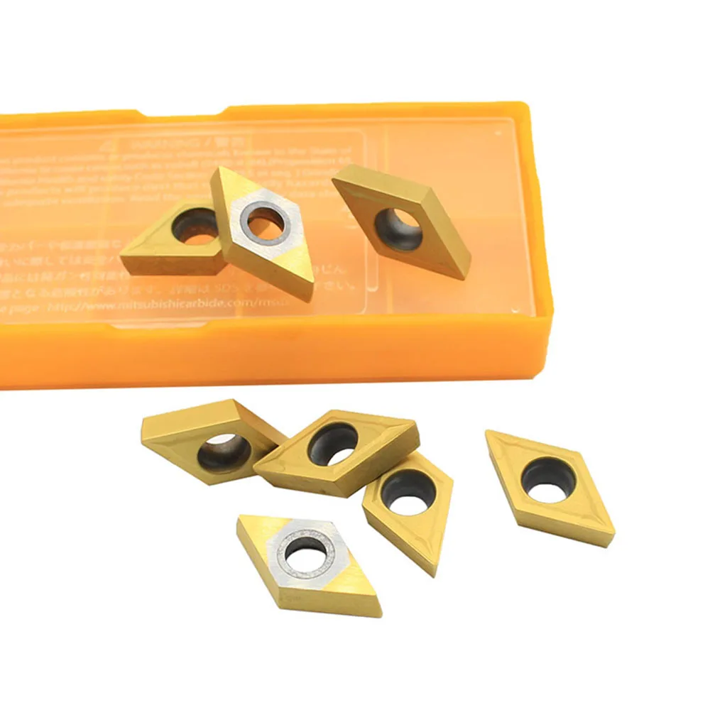10 шт. DCMT070204 DCMT11T304 DCMT11T308 VP15TF UE6020 US735 вставки карбида расточка токарный станок инструмент для контурного станка инструменты набор инструментов