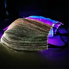 Красочный Рождественский светильник маска для лица многоразовая светодиодный подсветкой уход за кожей лица маска с фильтром для ночных клубов бар вечерние маска Рождественский Декор