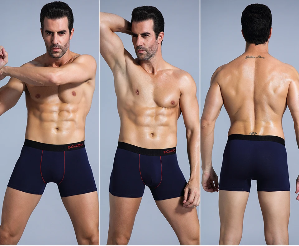 Boxer Shorts Men Underwear Male Mens Underwear Boxers Homme Boxer Men Cotton Boxershorts Cueca Calvin Underpants Man Kilot Gift