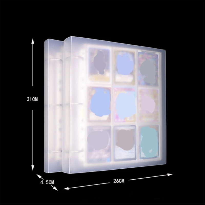 

Transparent Card Collection Binder Pocket Trading Card Binder For Card