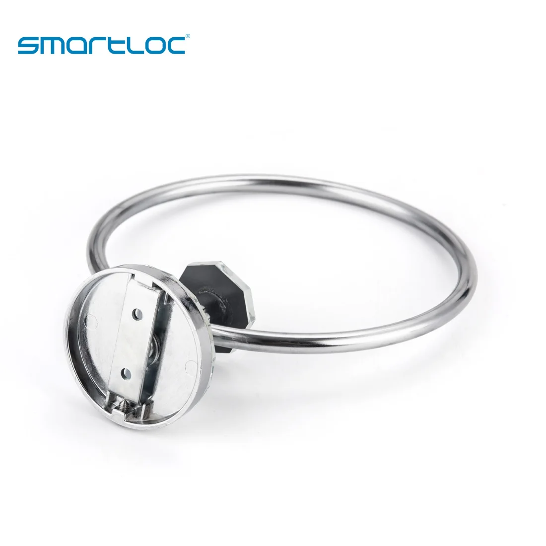 Smartloc Настенный полотенце кольцо ручной держатель Вешалка анти-ржавчины ванная комната стойка для аксессуаров полка