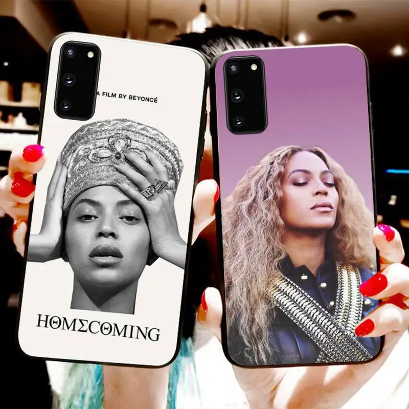 

Beyonce HOMECOMING THE LIVE ALBUM Phone Case For Samsung S20 S10 S8 S9 Plus S7 S6 S5 Note10 Note9 S10lite