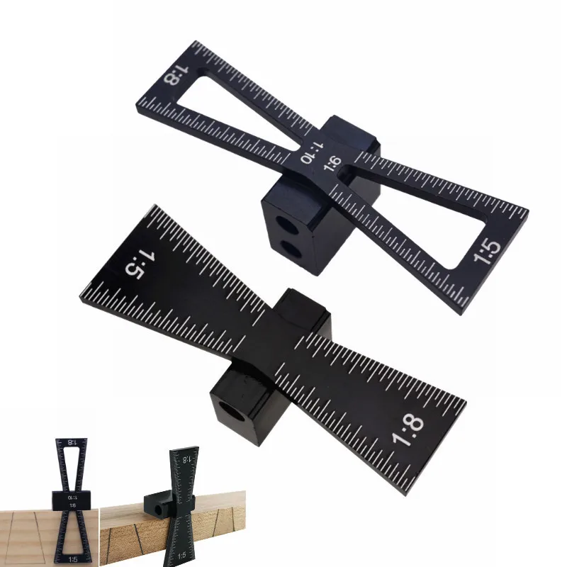 Шаблон ласточкин хвост деревообрабатывающий маркер алюминиевый сплав