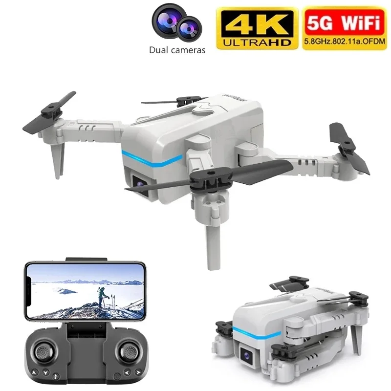 

H6 Mini Drone 4k HD Drone with Dual Camera FPV WiFi Real-time Transmission Foldable Quadcopter RC Dron Toy For Children's Toys