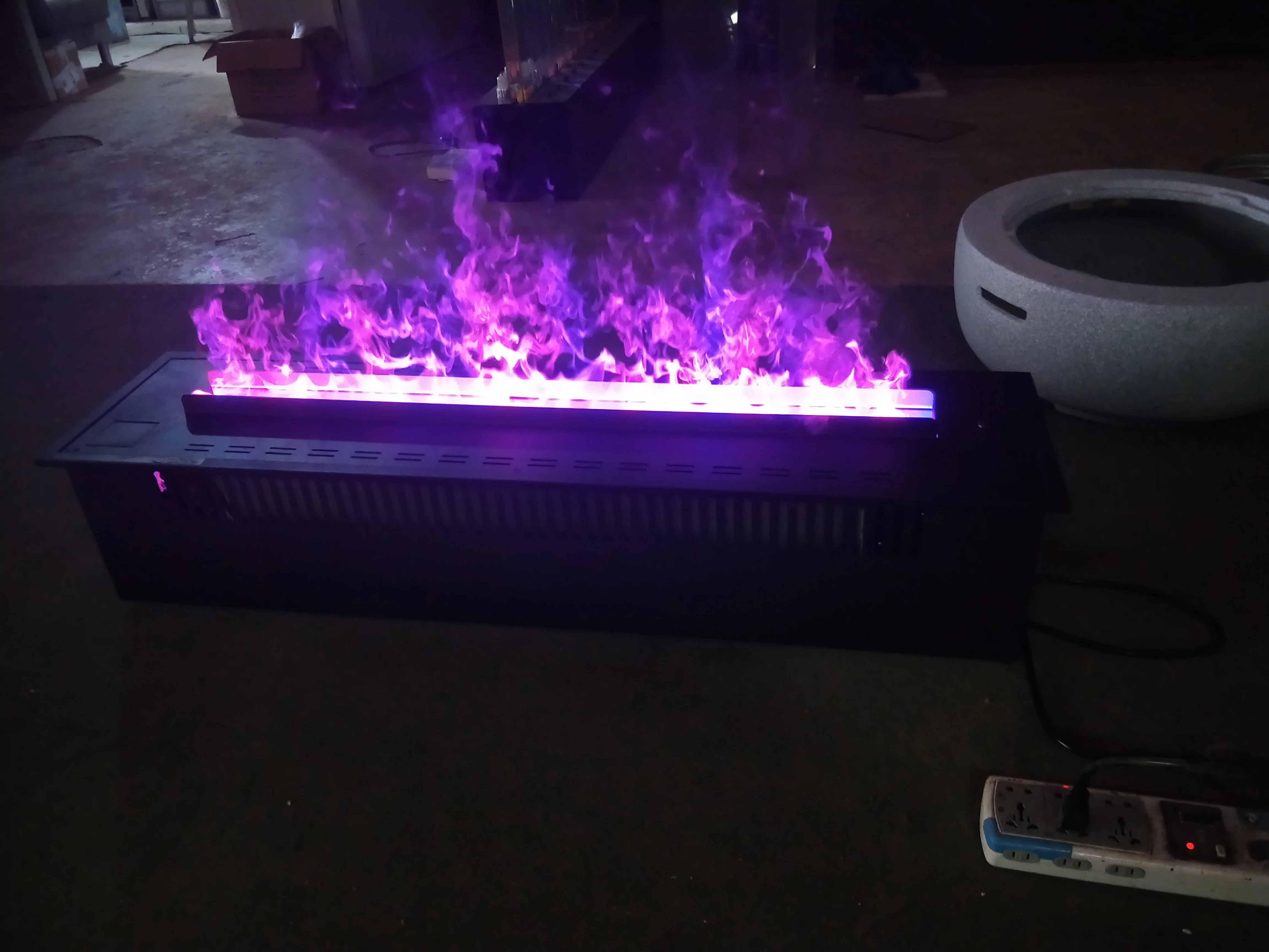 LED flame 150 см три цвета пламя вода пар 3D паровой камин Электрический внутренний |