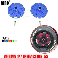 arrma 17 infraction 6s thickened 6mm dragon claw type hexagon simulation brake discadapter ar310447