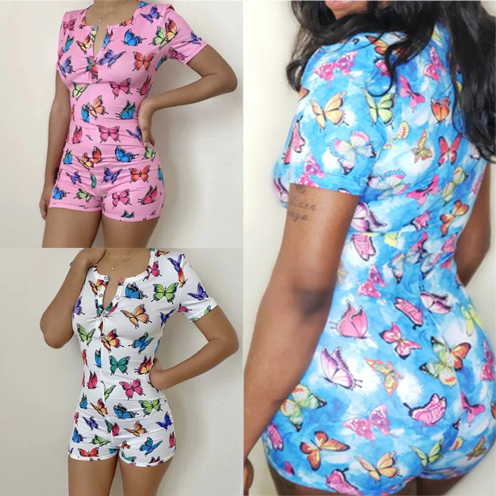 Пикантные Комбинезоны для взрослых Облегающий комбинезон женский с принтом