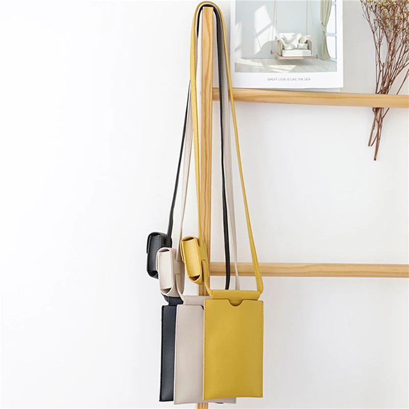 

Korean Style Simple Hipster Shoulder Bag Casual Mori Artistic Verticle Phone Bag All-match Fashion Phone Messenger Bag